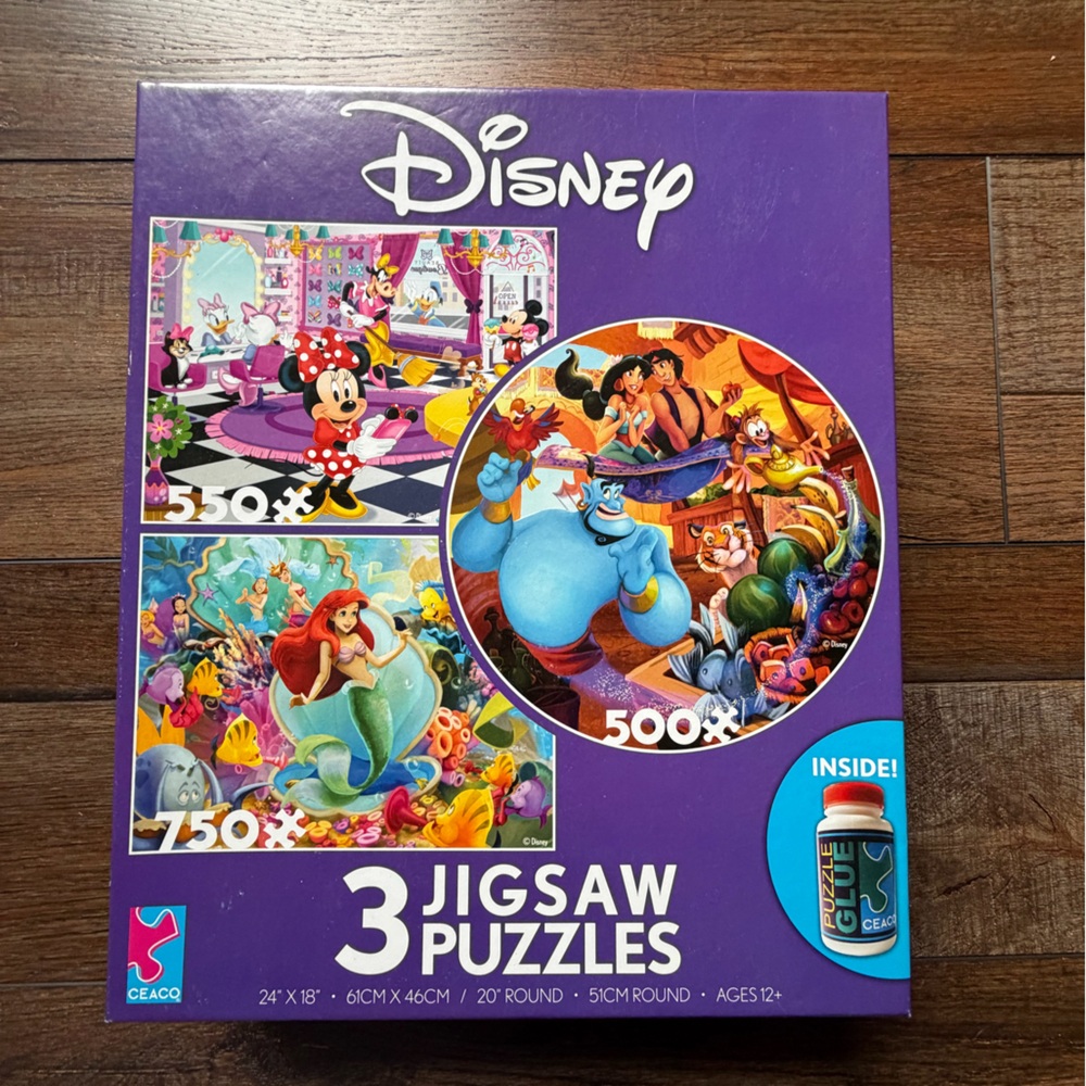 Disney 3 Jigsaw Puzzle Collection
